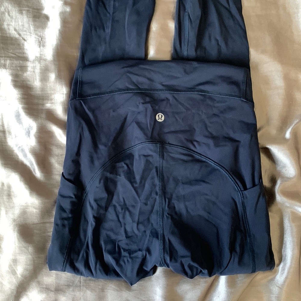 Navy blue lululemon leggings